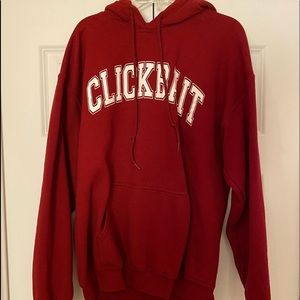 CLICKBAIT hoodie David dobrik merch